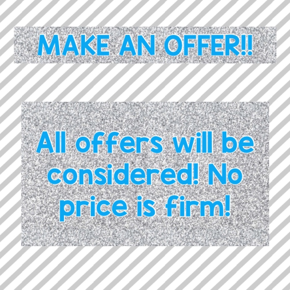 Accepting all reasonable offers!!